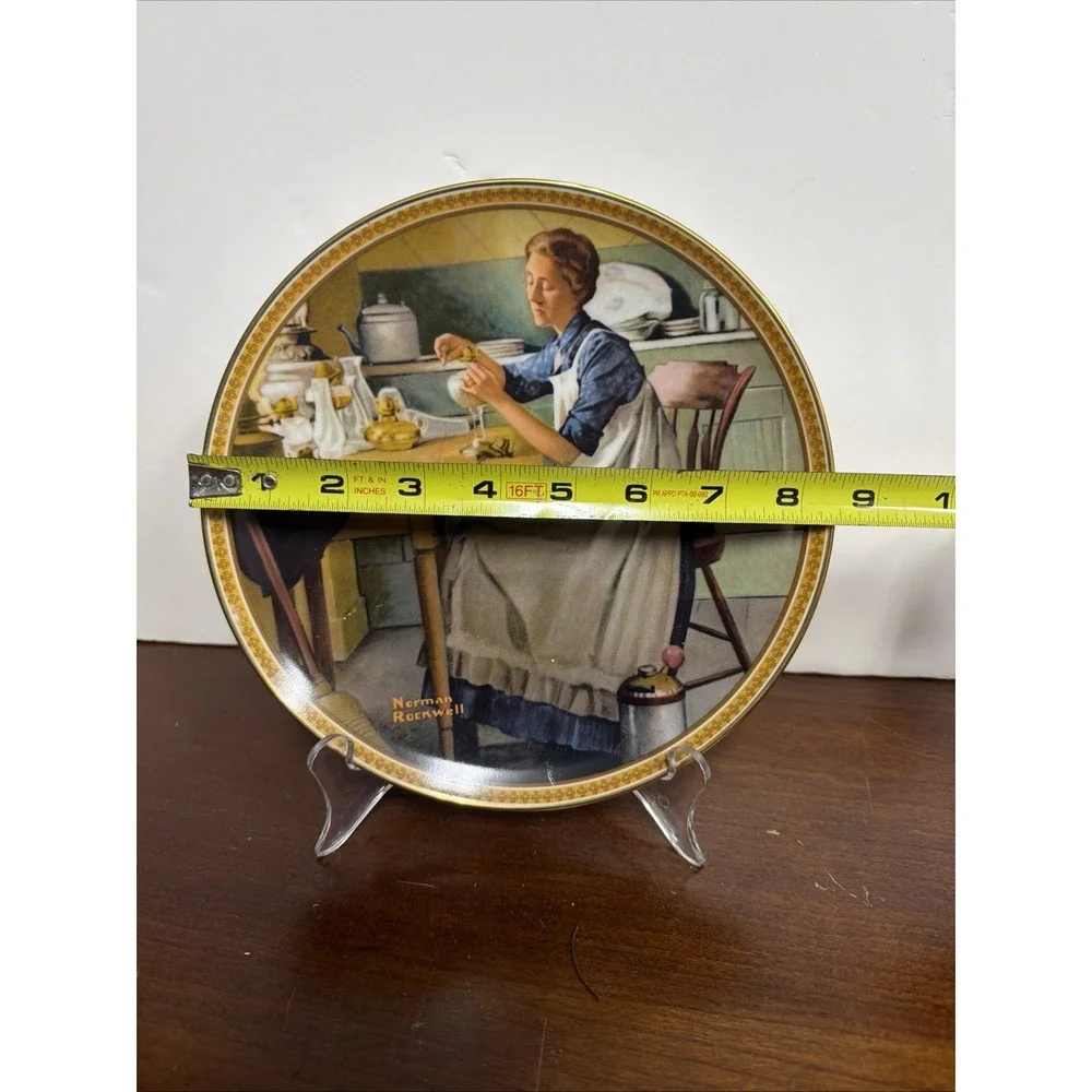 Knowles' Norman Rockwell Plate, 